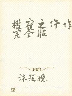 权宠之仵作医妃完全版