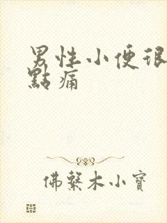 男性小便很黄有点痛