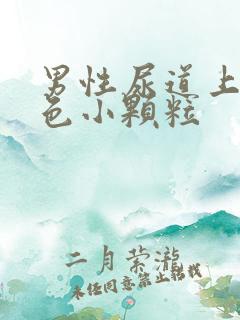 男性尿道上有白色小颗粒