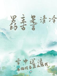 男主是清冷太子的古言