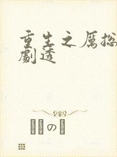 重生之厉总夫人剧透