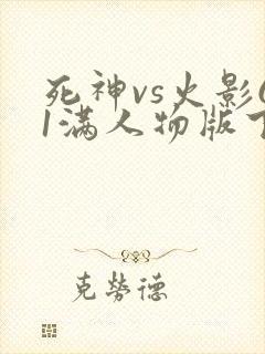 死神vs火影61满人物版下载