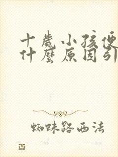 十岁小孩便秘是什么原因引起的