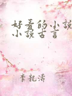 好看的小说言情小说古言