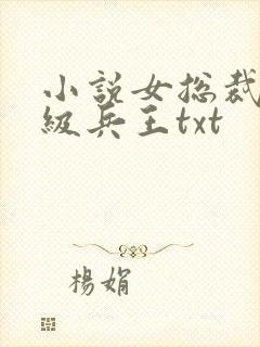 小说女总裁的超级兵王txt