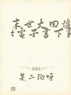 末世大回炉txt电子书下载