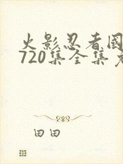 火影忍者国语版720集全集免费观看