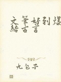 文笔好到爆的完结古言