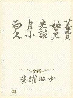 白月光她蓄谋已久小说免费阅读