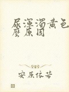 尿浑浊黄色是什么原因