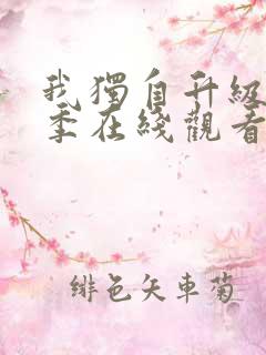 我独自升级第二季在线观看