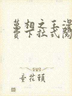 万相之王漫画免费下拉式阅读