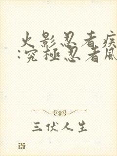 火影忍者疾风传:究极忍者风暴4