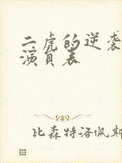 二虎的逆袭人生演员表