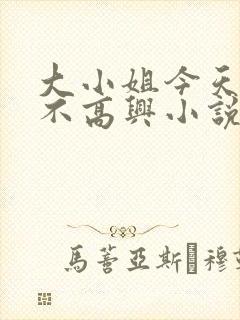 大小姐今天怎么不高兴小说免费阅读