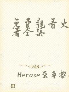 免费观看火影忍者全集