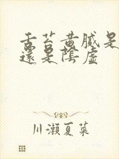 舌苔黄腻是阳虚还是阴虚