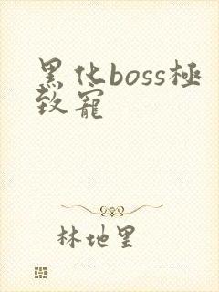 黑化boss极致宠