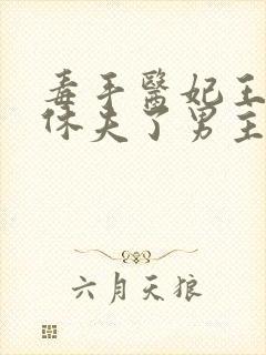 毒手医妃王爷被休夫了男主是谁