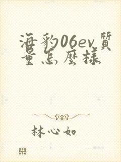 海豹06ev质量怎么样