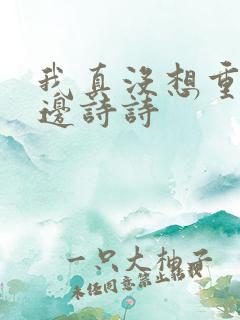我真没想重生啊边诗诗
