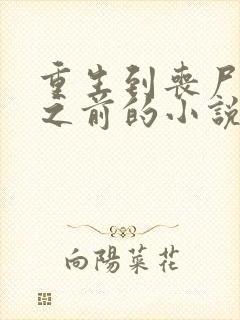 重生到丧尸爆发之前的小说