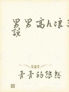 男男高h浪荡小说