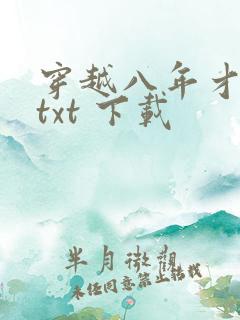 穿越八年才出道txt 下载