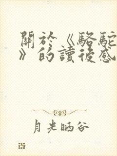 关于《骆驼祥子》的读后感200字