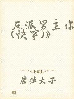 反派男主你好坏(快穿)》