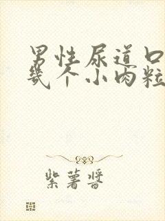 男性尿道口长了几个小肉粒