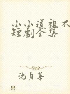 小小道祖不好惹短剧全集