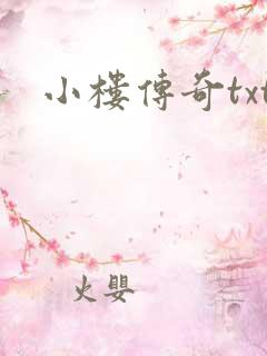 小楼传奇txt