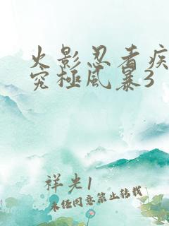 火影忍者疾风传究极风暴3