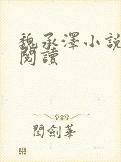 魏承泽小说在线阅读