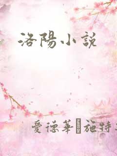 洛阳小说