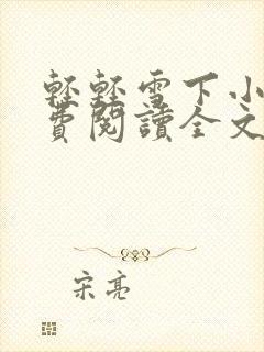 轻轻雪下小说免费阅读全文