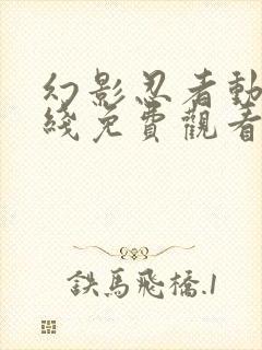 幻影忍者动漫在线免费观看全集