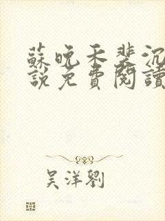 苏晚禾裴沉舟小说免费阅读最新章节