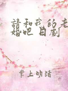 请和我的老公结婚吧 日剧