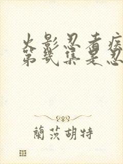 火影忍者疾风传第几集是忍界大战