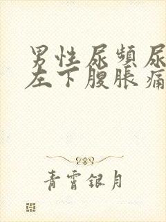 男性尿频尿不尽左下腹胀痛