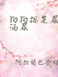 狗狗总是尿不尽滴尿