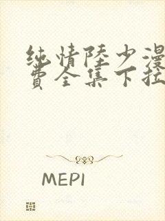 纯情陆少漫画免费全集下拉式漫画