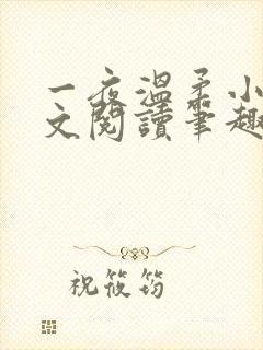 一夜温柔小可全文阅读笔趣阁