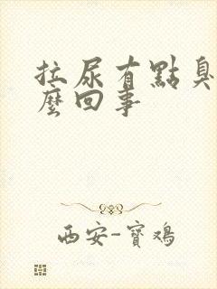 拉尿有点臭味怎么回事