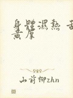 身体湿热 舌苔黄厚