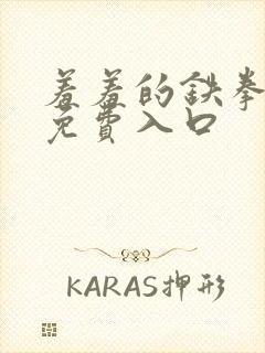 羞羞的铁拳漫画免费入口