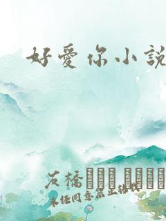 好爱你小说