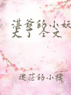 湛爷的小妖精长大了 全文